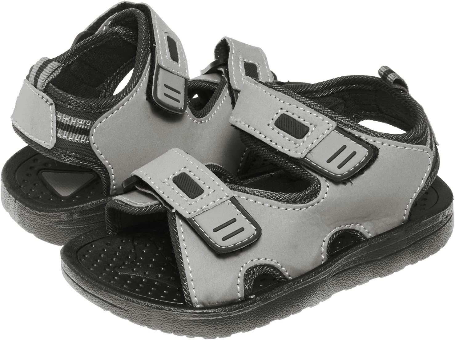 SkysoleBoys Double Adjustable Strap Lightweight Sandals
