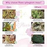 Riare Natural Sphagnum Moss 100g Long-Fibered Orchid Carnivorous Plants view 5