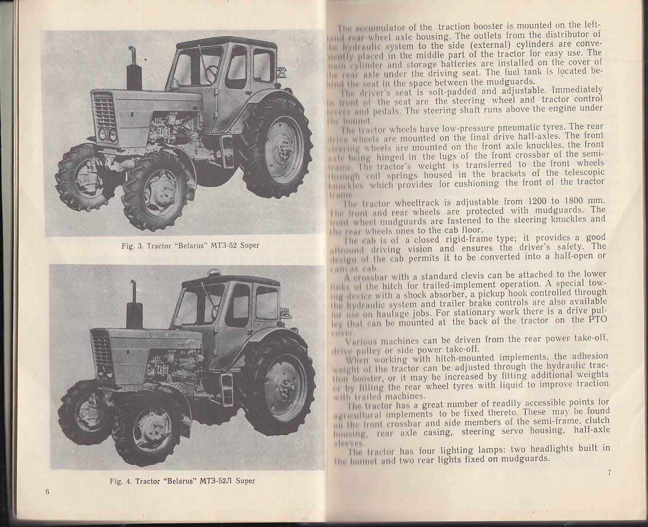 Belarus Tractor MT3-50 MT3-52 Super Service Manual at Amazon's  Entertainment Collectibles Store