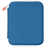 YOTO Card Case in Blue Bird &ndash; Kids Accessory, Soft Portable Folder with Zipper &amp; 64 Pockets for Player &amp; Mini Audiobook Cards, Binder Sleeve Holder for Travel