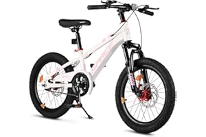 ONLYGU Kids Bike-18 20 Inch Bike for Boys and Girls Bicycle with Adjustable Seat and Handbrake, Bikes for Kids 7-13