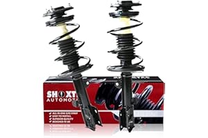 Shoxtec Front Pair Complete Struts Assembly Replacement for 2001-2012 Ford Escape 2001-2011 Mazda Tribute 2005-2011 Mercury Mariner Repl. part no. 171593 171594