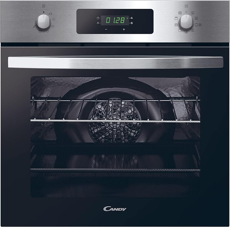Candy FIDCX676 Built-In Oven 60cm Stainless Steel, 9 Functions, Pyrolytic