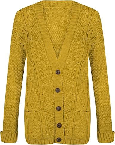 Candid Styles Gilet Femme Jaune Moutarde Xxl Amazon Fr Vetements Et Accessoires