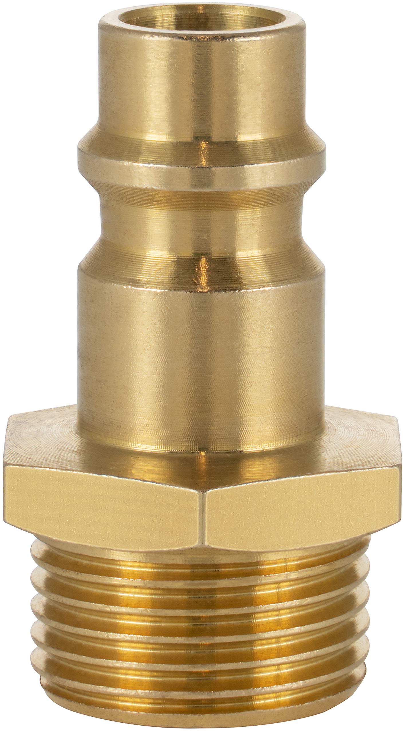 Poppstar Compressed Air Plug NW 7.2 with 3/8" External Thread for Compressed Air Fittings