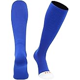 TCK Prosport Tube Socks Baseball Socks Softball Football Socks Durable and Moisture Wicking Over the Calf