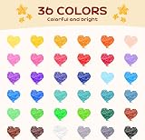 YPLUS Peanut Crayons 36 Colors Non-Toxic for Toddlers Ages 2-4 view 7