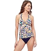Profile by Gottex Womens Echo Halter Tankini