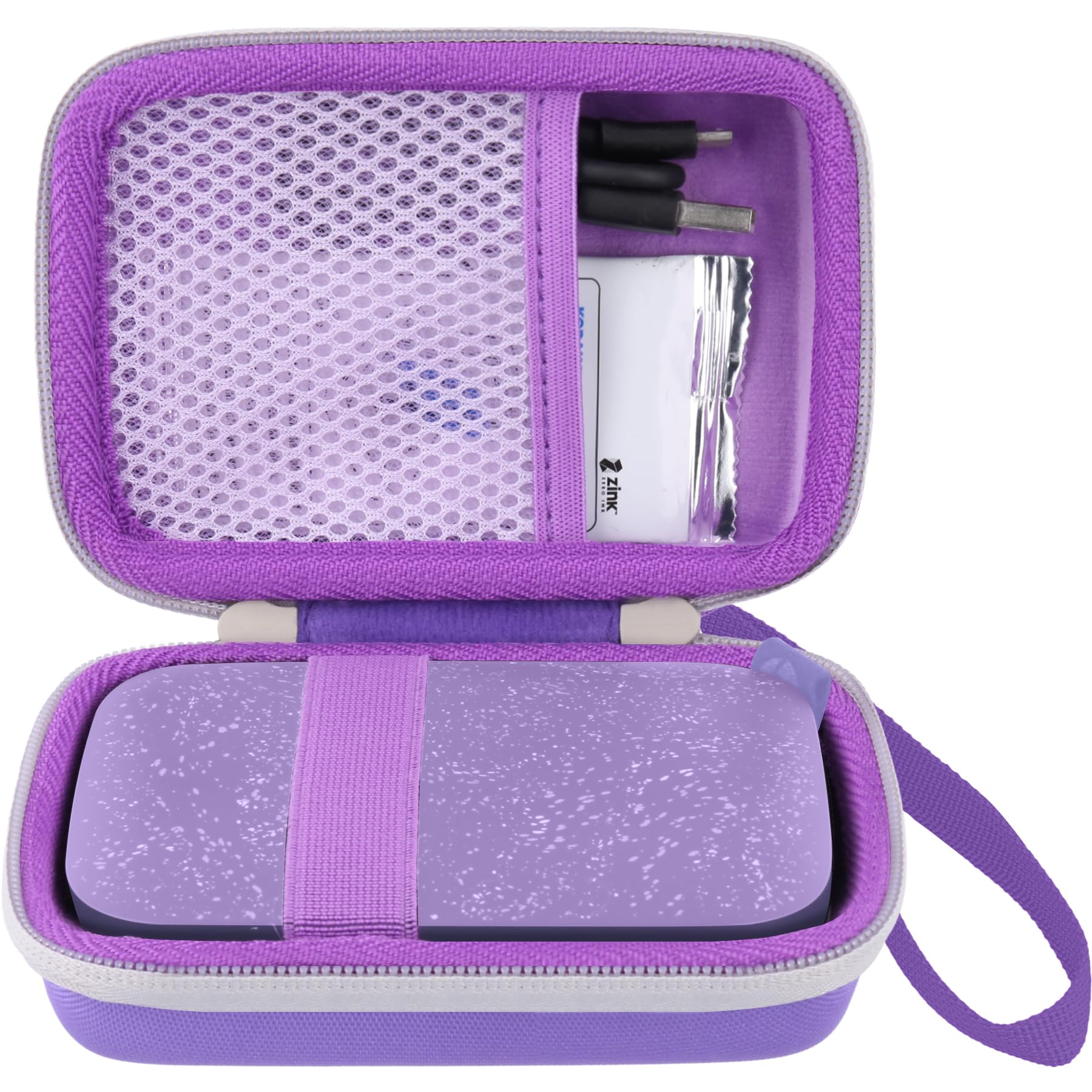 co2CREA Hard Case Replacement for HP Sprocket Portable 2x3 Instant Photo Printer (Lilac Case)