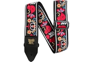 Ernie Ball Classic Jacquard Guitar Strap/Bass Strap - Redbird Rising