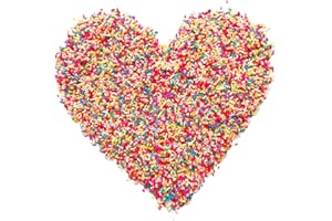 EHOPE 50G Fake Sprinkles Polymer Sprinkles Resin Sprinkles Clay Sprinkles For Resin Nail Art Slices Fake Candy Sprinkles for Nail Art DIY Crafts Cake Phone Case(50g Sugar granules-1)