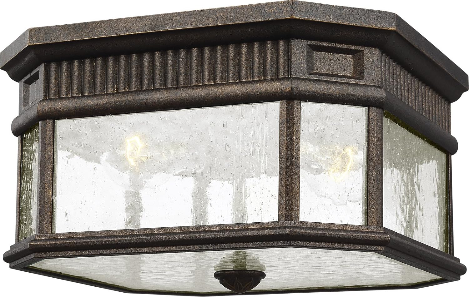 Feiss Ol5433bk Cotswold Lane Outdoor Flush Mount Ceiling Lighting 12w X 7h Black 120watts 2 Light Outdoor Decor Patio Lawn Garden Vit Edu Au