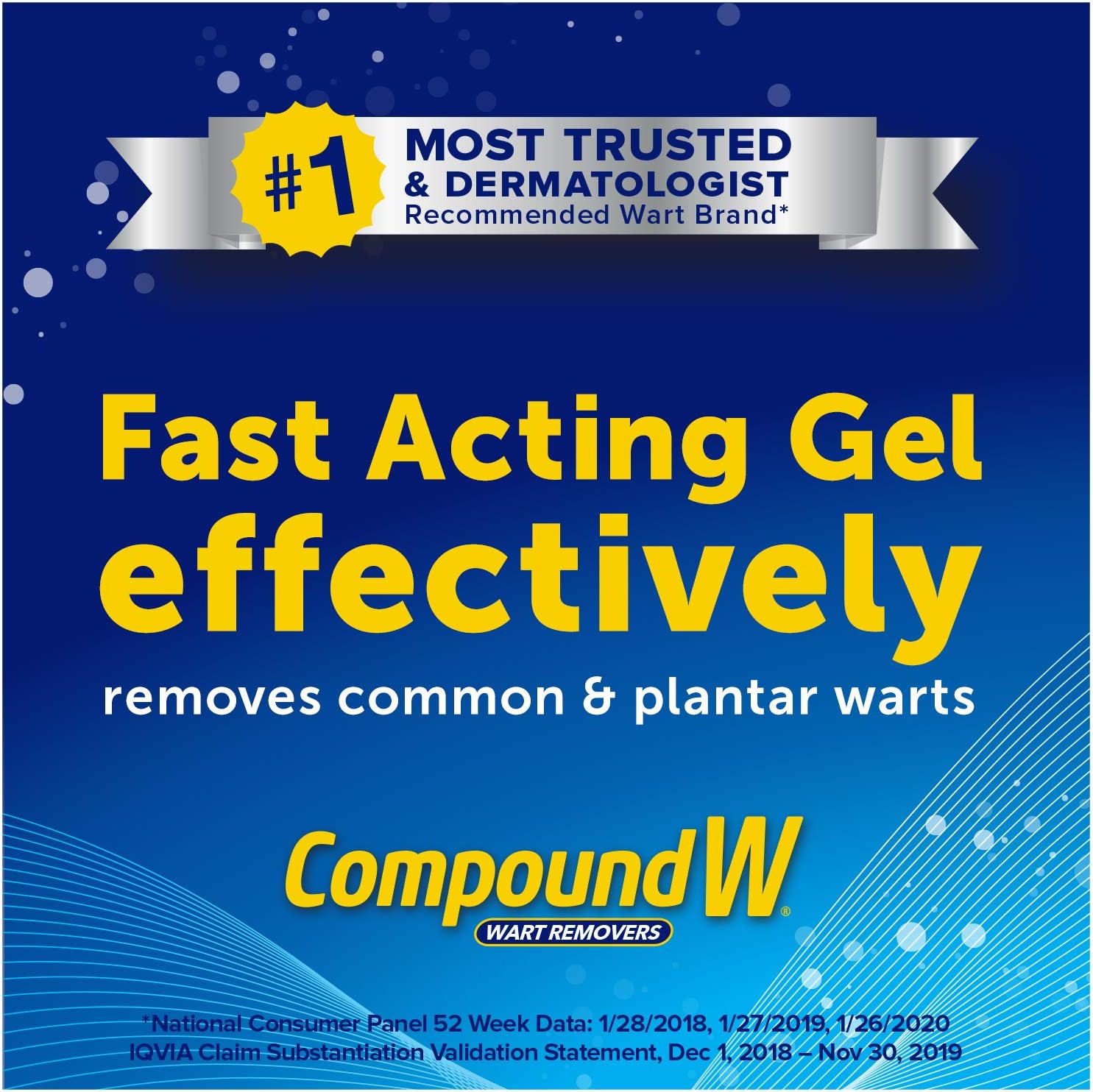 Compound W Maximum Strength Fast Acting Gel Wart Remover, 0.25 oz: Health & Personal Care