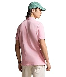 Polo Ralph Lauren Mens Custom Slim Fit Mesh Polo