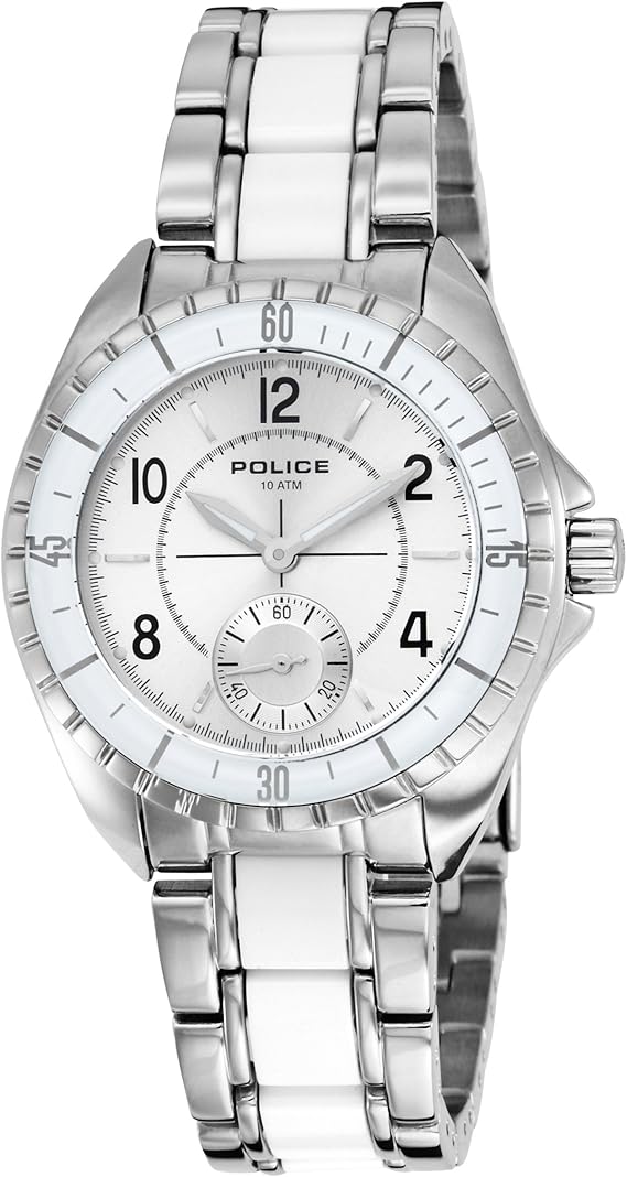 Police Ladies Watch"Navy III" P12207MS04M Amazon.co.uk Watches