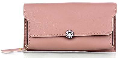 Mammon Womens Soft PU Leather Wallet (19X10X3CM)
