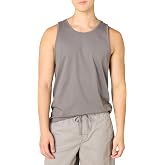 Amazon Essentials Men's Regular-Fit Sleeveless Tank Top, 100% Cotton