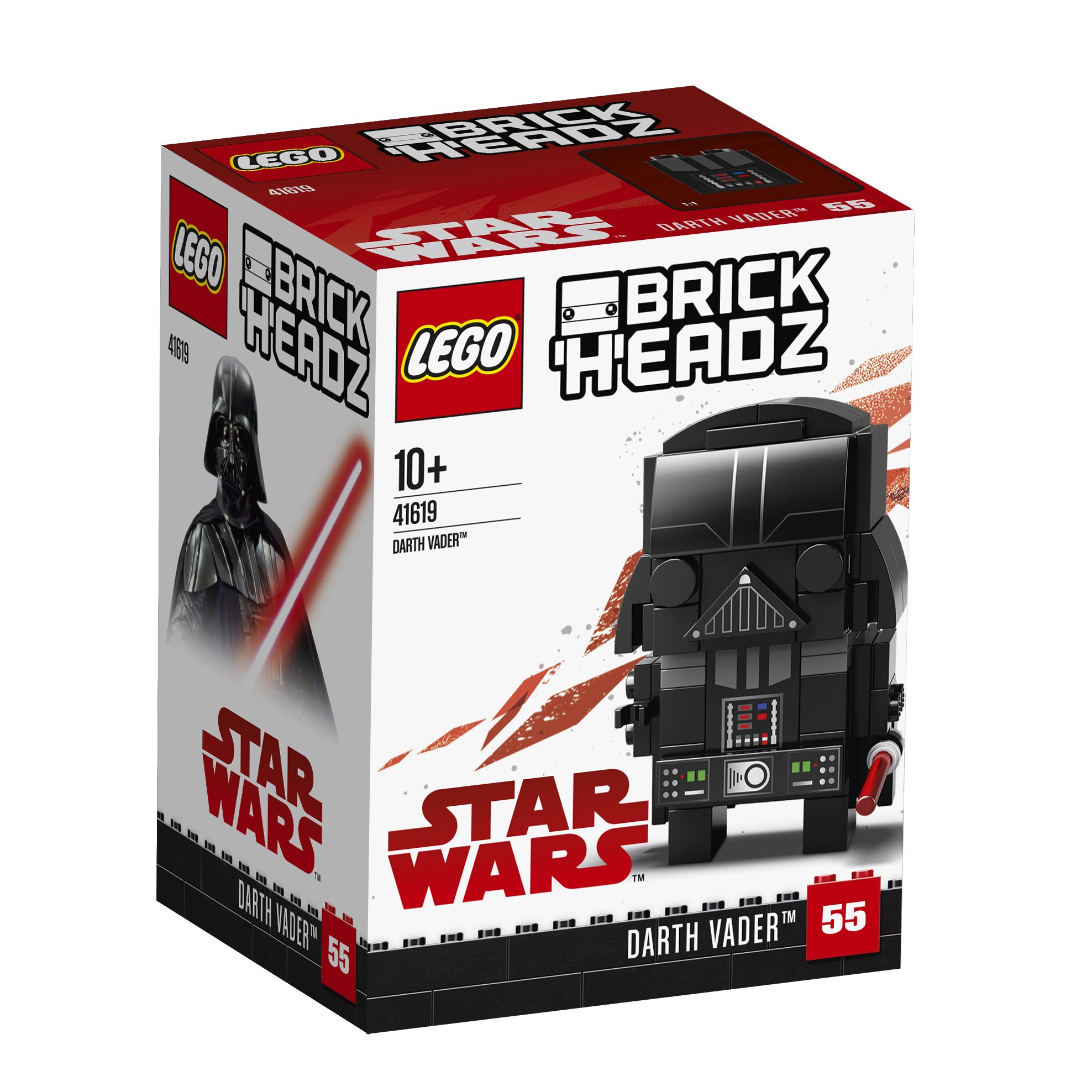 darth vader lego brickheadz