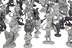 Monster Fantasy Creature Mini Action Figure Playset