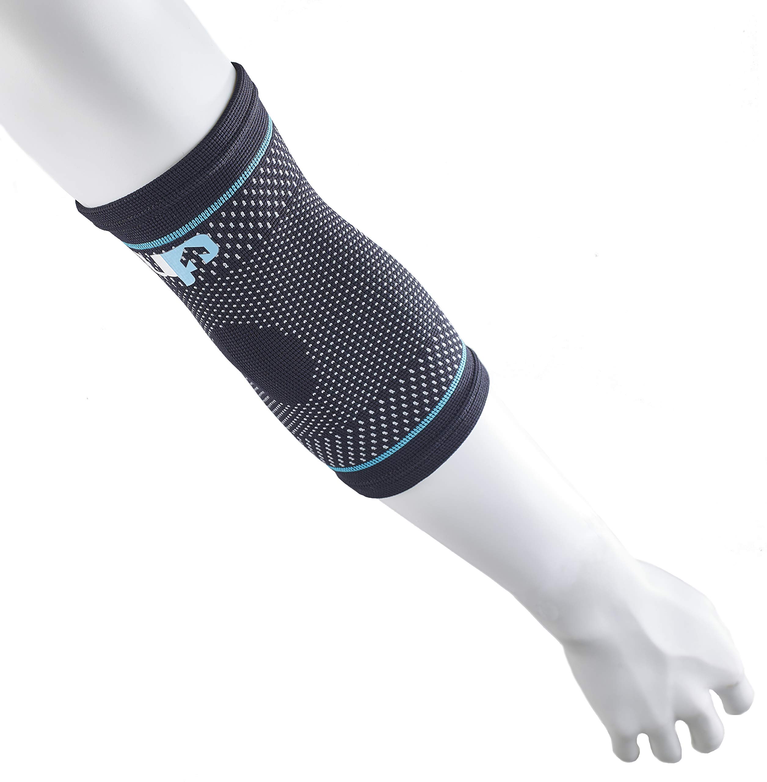Ultimate Performance Ultimate Compression Elastic Elbow Support, Medium, Black/Blue, M