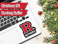 Rutgers Stickers for Gift, Car, Water