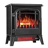 25" Freestanding Electric Fireplace Heater - Indoor