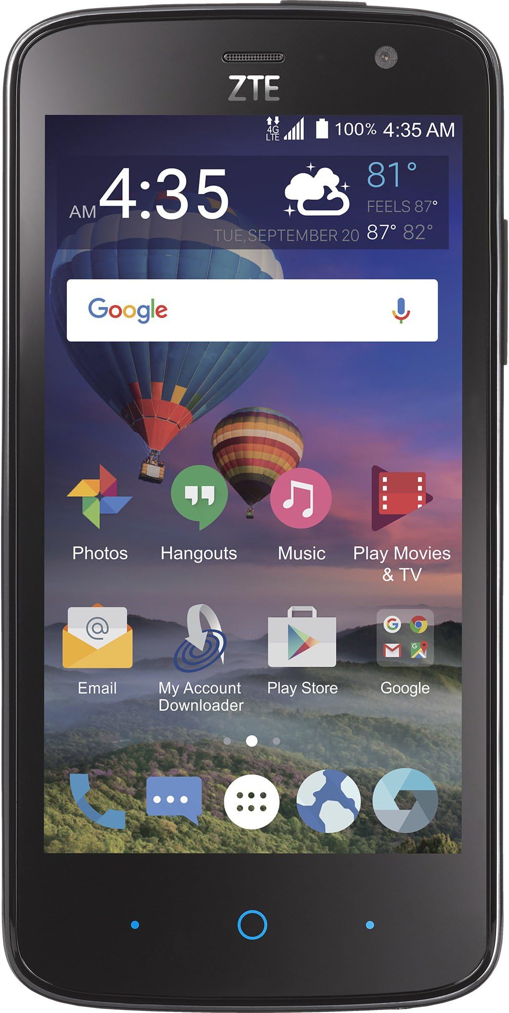 TracFone ZTE Majesty Pro 4G LTE Prepaid Smartphone