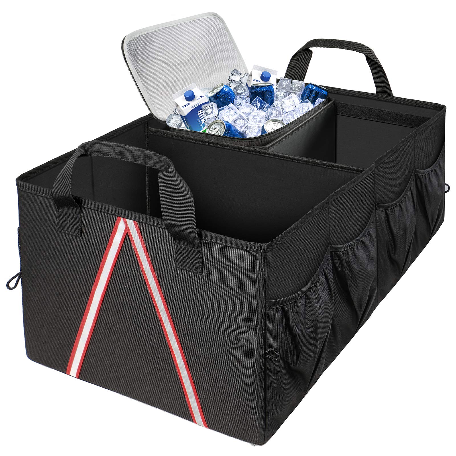 Buy Car Trunk Organizer, Large Cargo SUV Trunk Organizer with Cooler