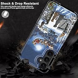 LETO Christmas Wallet Phone Case for Samsung Galaxy