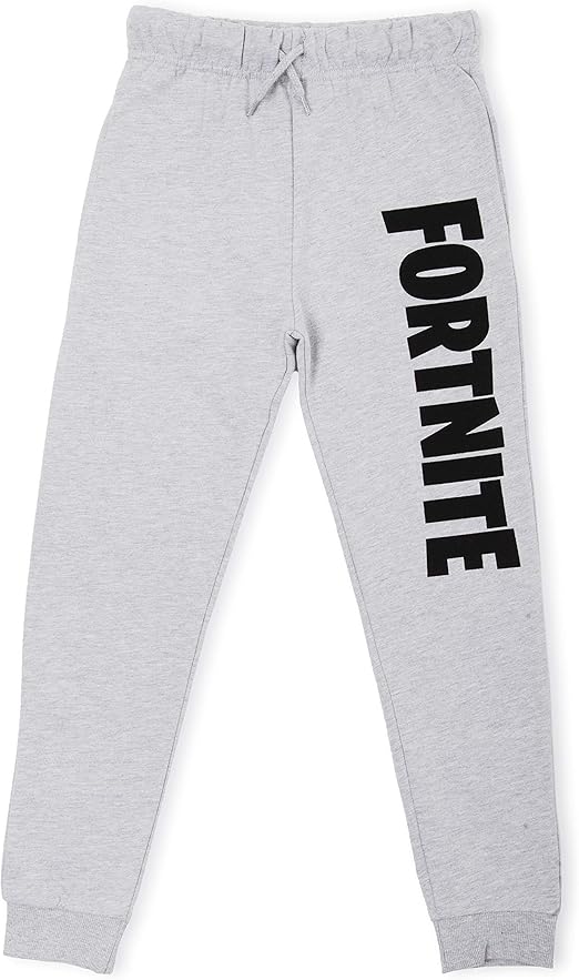 Fortnite V??tement Gar?�on | Bas de Jogging Enfant Noir ou Gris | Pantalon de Surv??tement Gar?�on 