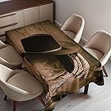 Ambesonne Western Tablecloth, Wild West Themed