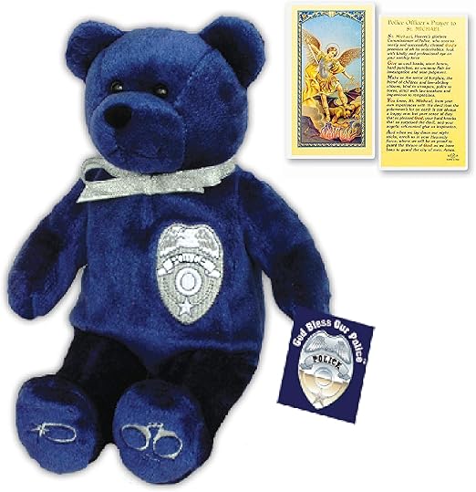 oso policia de peluche