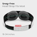 Manta Sleep Mask 100% Light Blocking Adjustable Eye Cups Blackout view 7