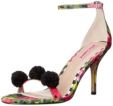 betsey johnson pom pom shoes