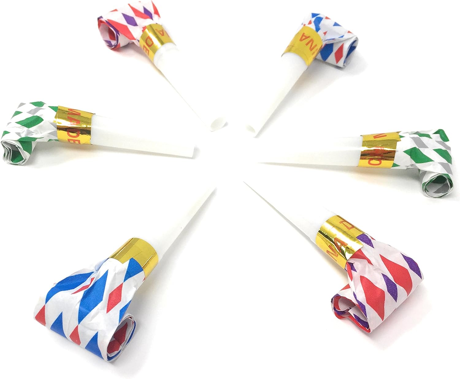 Bulk Toys Party Pack of 36 Noisemakers, Birthday Party Favors, Noisemakers, Perfect Goody Bag Stuffers for Your Birthday Party: Home & Kitchen