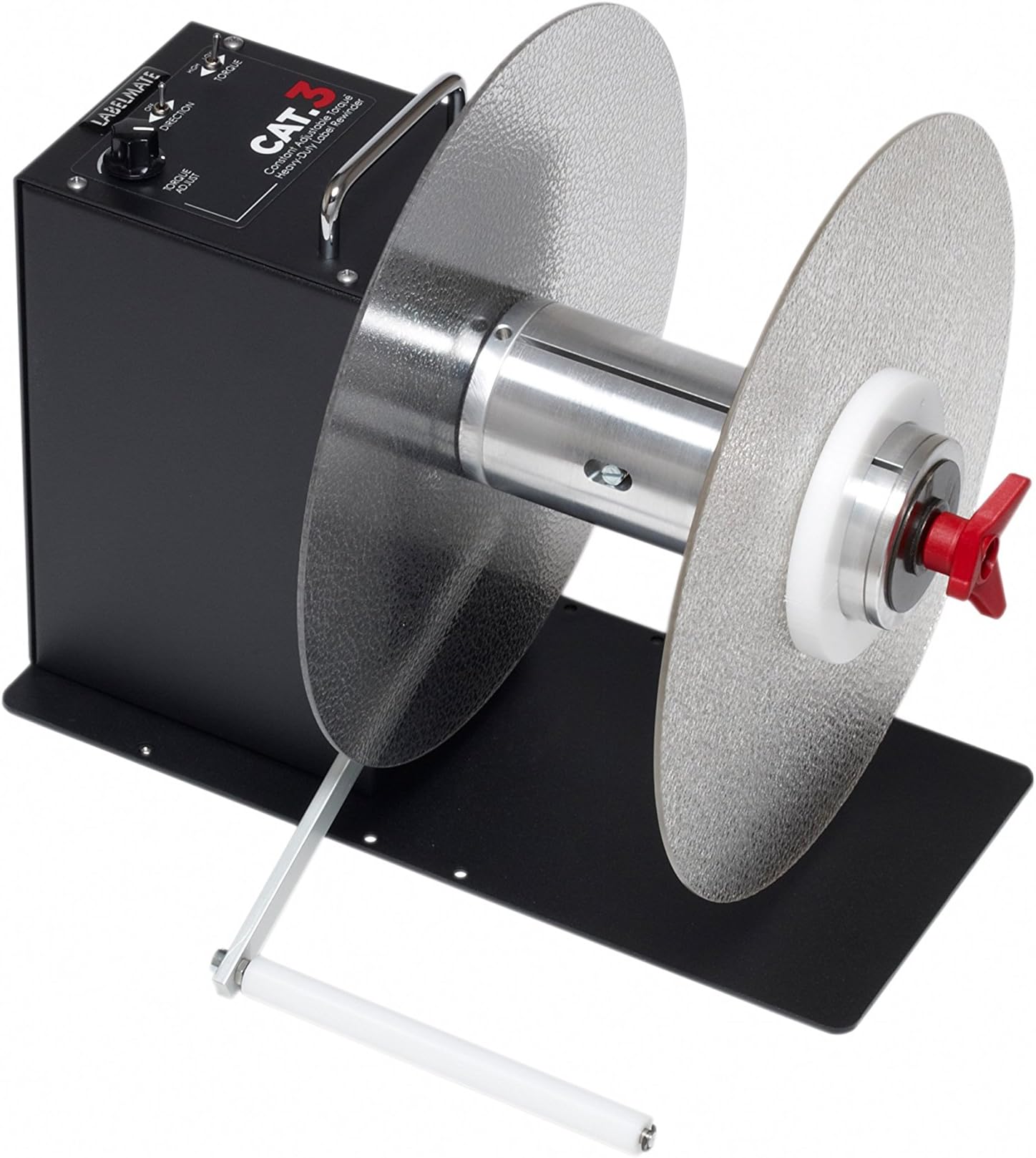 LABELMATE CAT-3SA-CHUCK Label Rewinder, 13" Height, 12" Width, Black