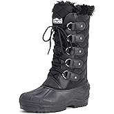 POLAR Womens Waterproof Tactical Mountain Walking Snow Knee Boots
