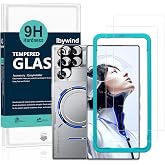 Ibywind for ZTE nubia RedMagic 11 Pro/11 Pro+/11S Pro/11S Pro+ 5G Screen Protector,2 Pack,9H Hardness Tempered Glass and Camera Lens Protector,with Alignment Frame,Full Coverage,Bubble Free