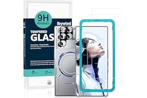Ibywind for ZTE nubia RedMagic 11 Pro/11 Pro+ 5G Screen Protector,2 Pack,9H Hardness Tempered Glass and Camera Lens Protector