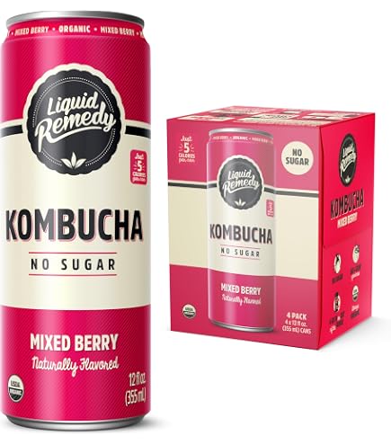 Amazon.com: Wild Tonic Organic Mango Ginger Jun Kombucha, 12 FZ