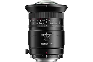 TTArtisan 17mm F4 Full Frame Tilt-Shift Ultra-Wide Camera Lens Compatible with Sony E-Mount Mirrorless Cameras a7 a7II a7III 