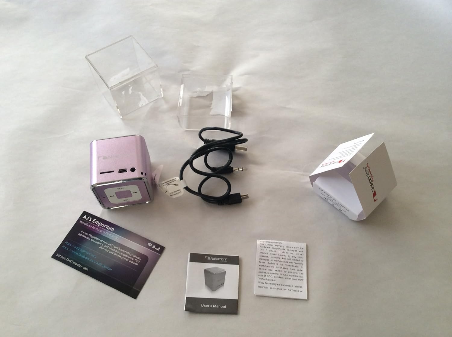 nakamichi mini bluetooth speaker