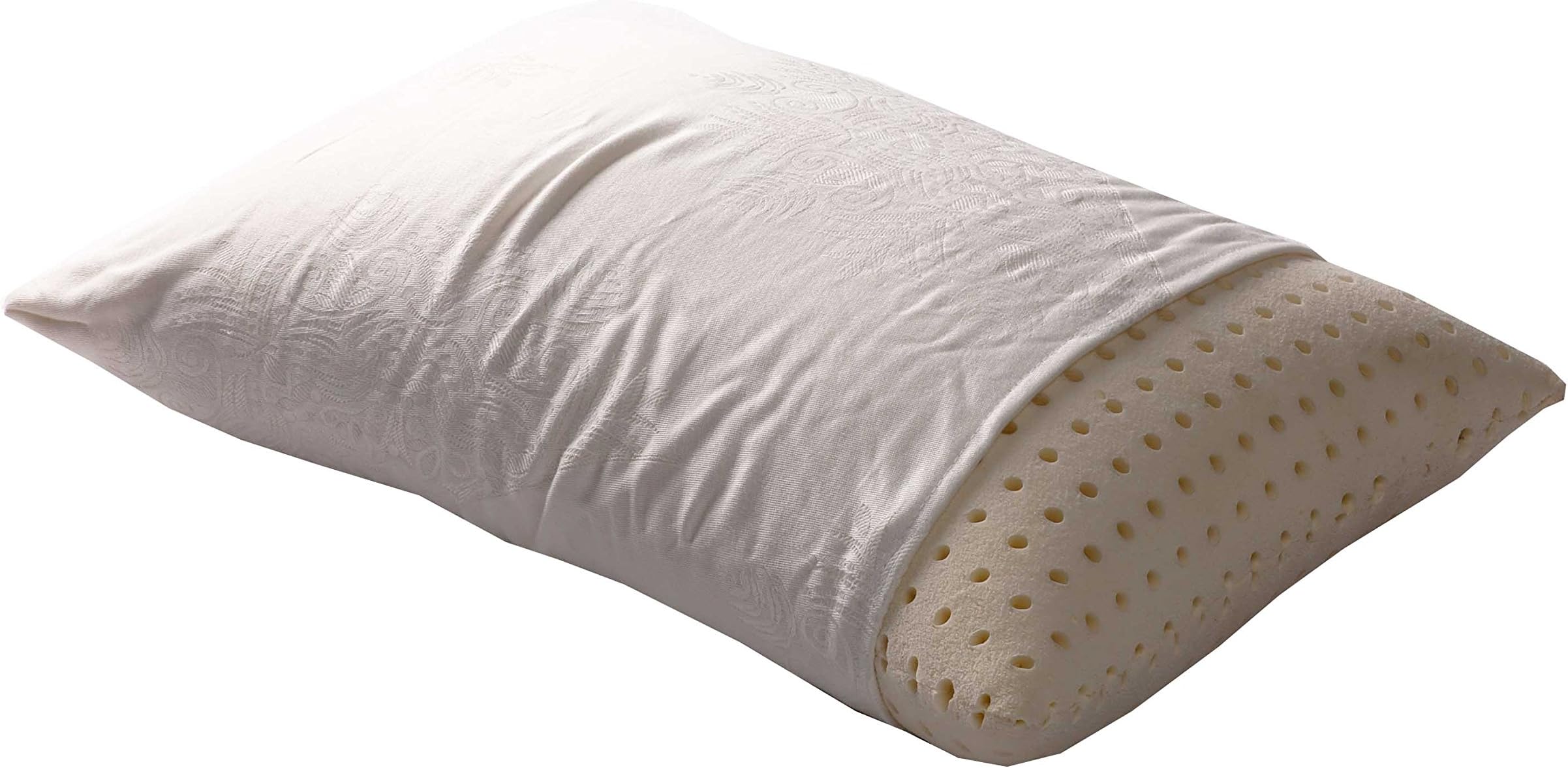 Lady Indiana 100% Pure Latex Pillow 26"x16"x4" by Repose