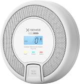 X-Sense CO Alarm Detector 10-Year Life Digital Display EN 50291 CO03D view 1