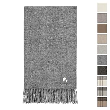 Extra große Baby Alpaka Decke in 10 Farben - Kuschelig weich mit 200 x 130 cm - 100% Alpakawolle (Öko Tex 100, kratzfrei, ung