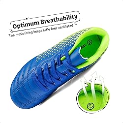 DREAM PAIRS Boys Girls Outdoor Sport Football Shoes