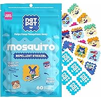 NATPAT Buzz Patch Stickers for Kids (60 Pack) - The Natural Patch - For Toddlers, Babies, Kids