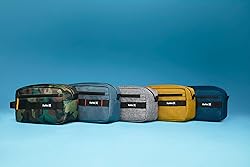 Hurley Small Items Toiletry Dopp Kit, Dark Grey