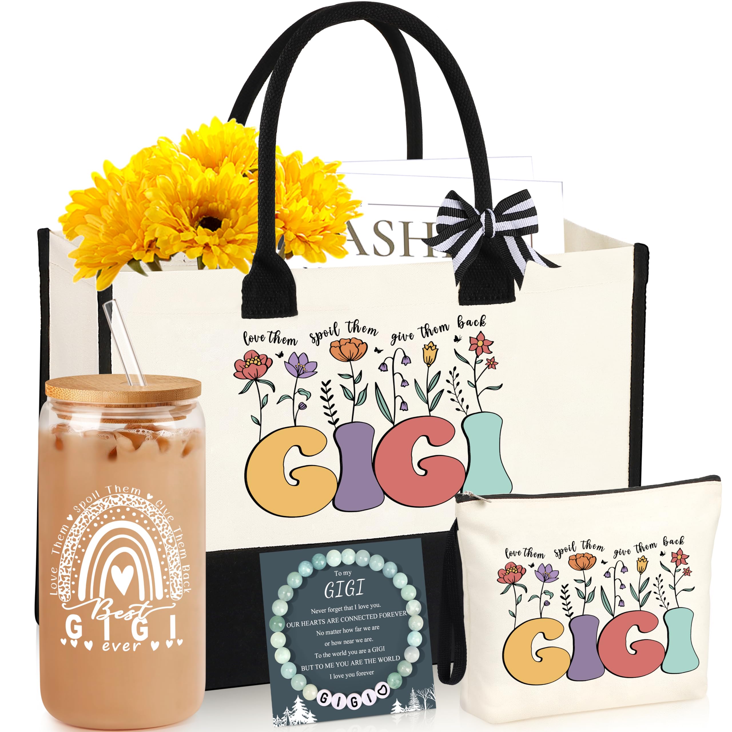 DOGMEM Gigi Gifts for Grandma Birthday Gifts Set