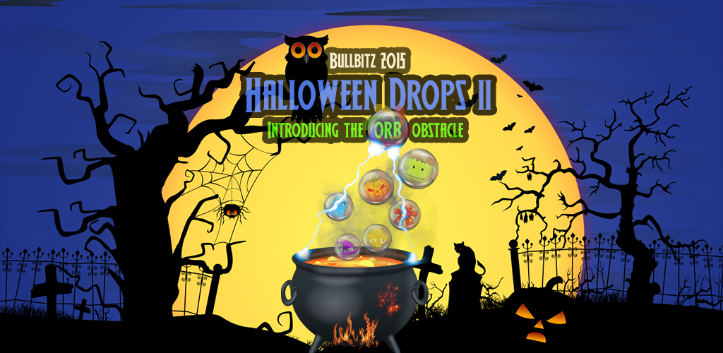 Halloween Drops 2 - Match three puzzle